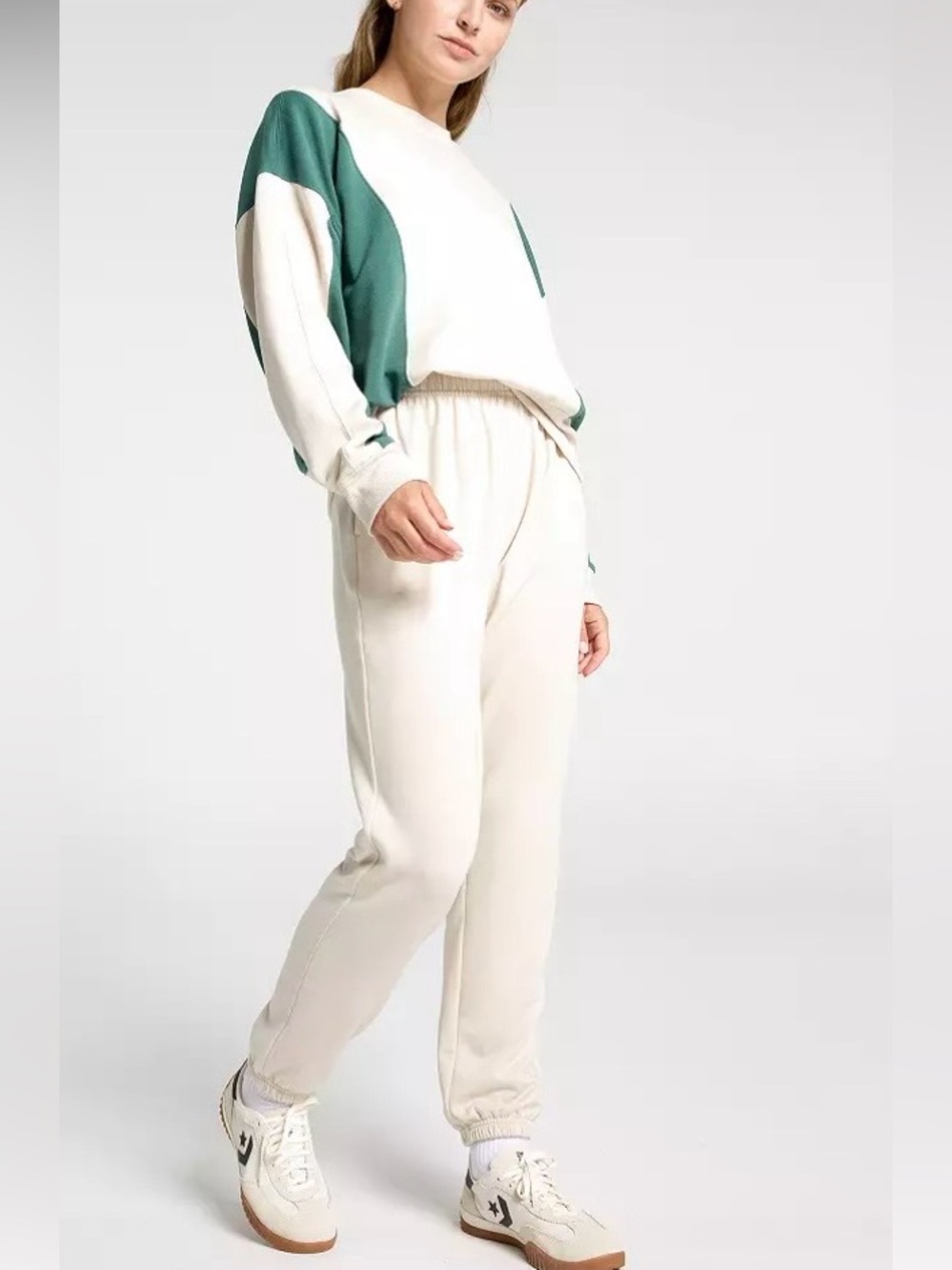 DSG So Soft Cinch Pant in cream